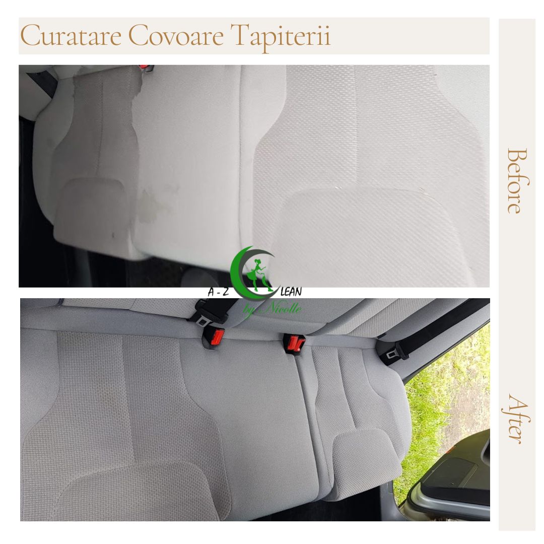 Scaune auto - Curățare și reîmprospătare